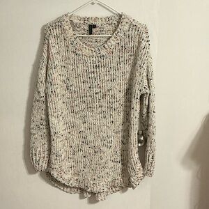 Moon & Madison Women’s Multi-Color Chunky Fall Sweater Size L